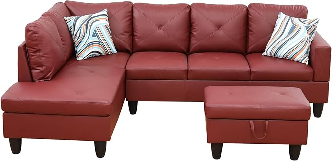 NicBex Sectional Couch 3 Pieces Sofa Set - Image 3