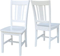 International Concepts Set of Two San Remo Splatback Dining Chairs by InternationalConcepts
