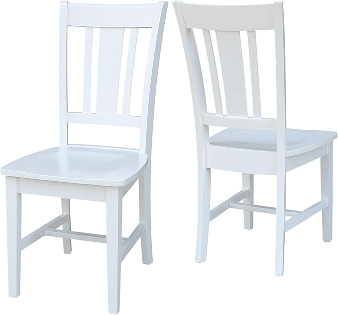 International Concepts Set of Two San Remo Splatback Dining Chairs - Image 11