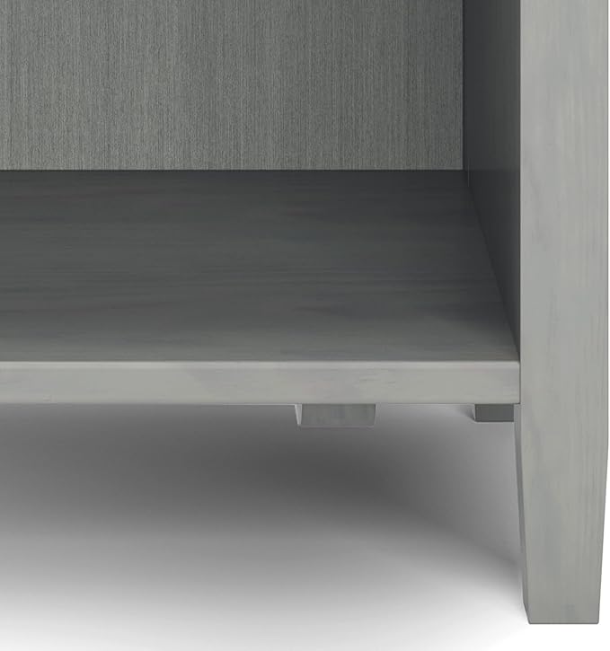 SIMPLIHOME Warm Shaker SOLID WOOD 24 Inch Wide Transitional Bedside Nightstand - Image 9
