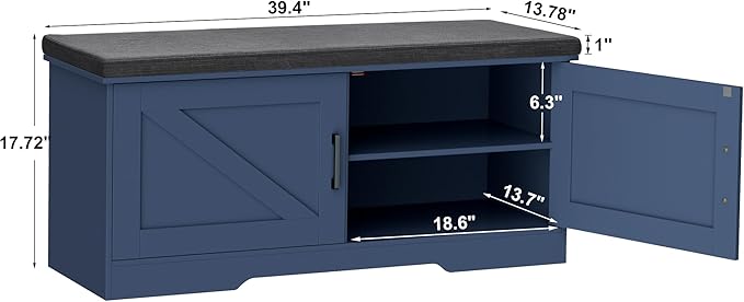 2-Tier Storage Bench, Shoe Bench - Image 3