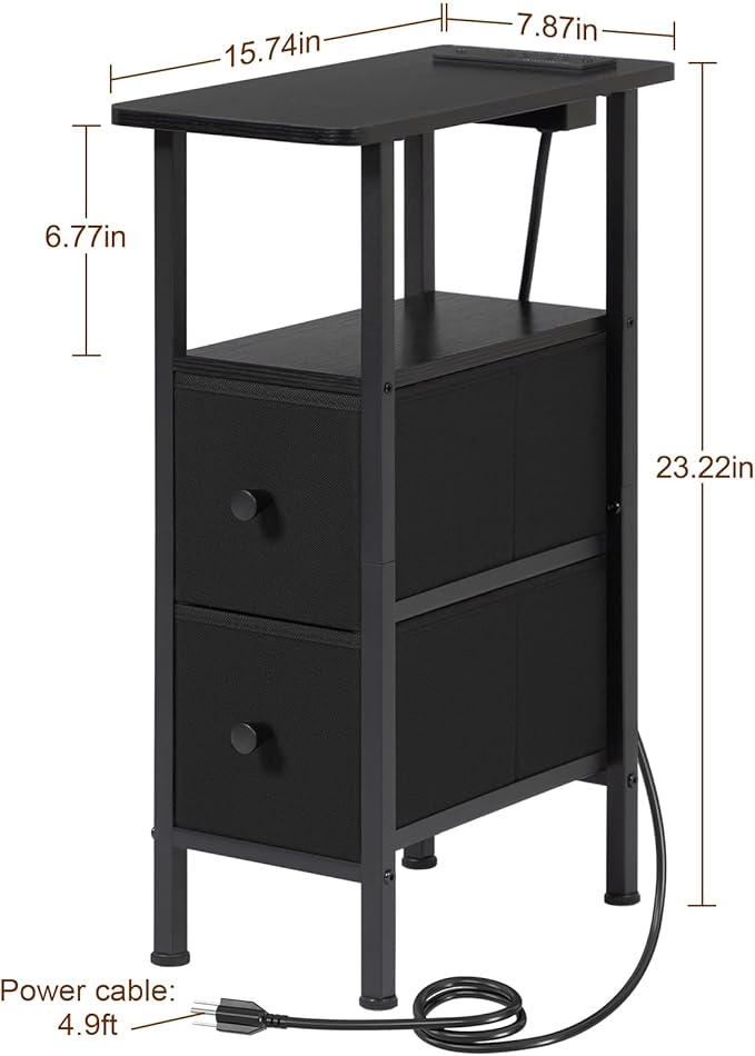 Narrow End Table Living Room - Image 3
