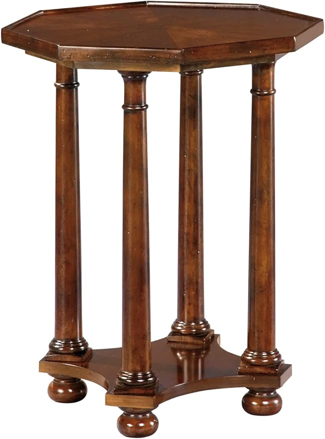 Hekman Furniture Bald Head Island Round Side Table – Macadamia Finish, Single by Hekman