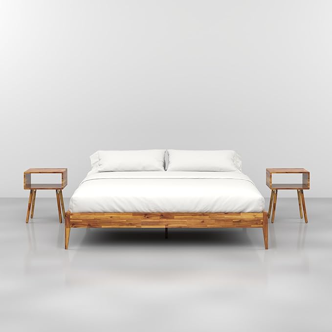 Bme Dinkee King Bed Frame Wood 15 Inch - Image 5
