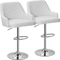 VECELO Adjustable Bar Stools Set of 2, Bar Height Stools by VECELO