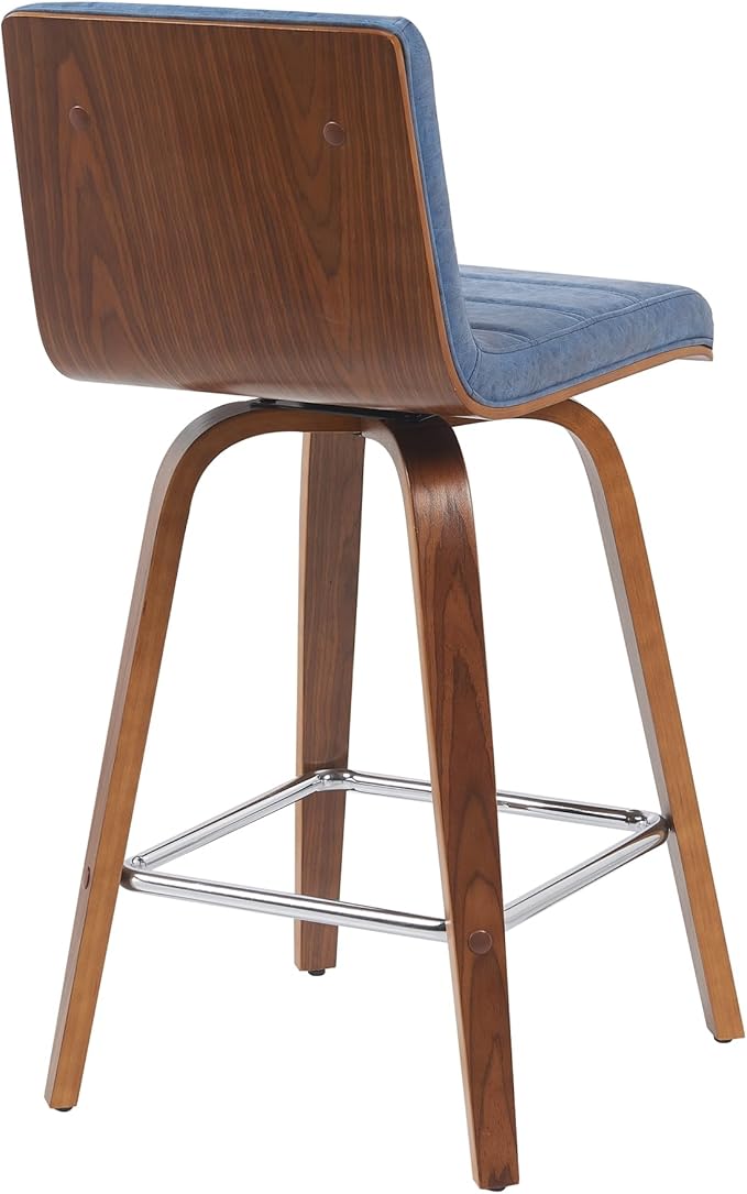 Vienna Modern Counter Height Swivel Bar Stool - Image 4