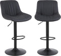 Bar Stools Set of 2, Swivel Counter Height Barstools by Youhauchair