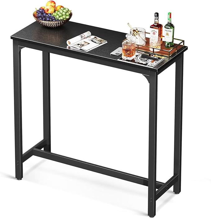 ODK 39 inch Bar Table, Bar Height Pub Table, Counter Height Bar Table, by ODK