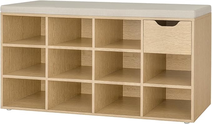 DINZI LVJ Shoe Storage Bench by DINZILVJ