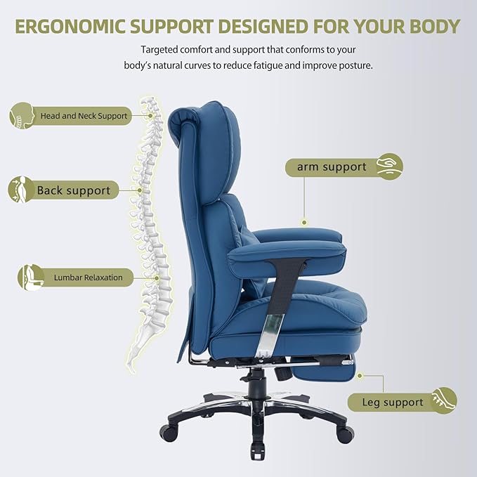 Efomao Big and Tall Office Chair - Image 6