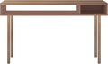 Manhattan Comfort Windsor Modern 2 Shelves Entryway Accent Console Table by ManhattanComfort