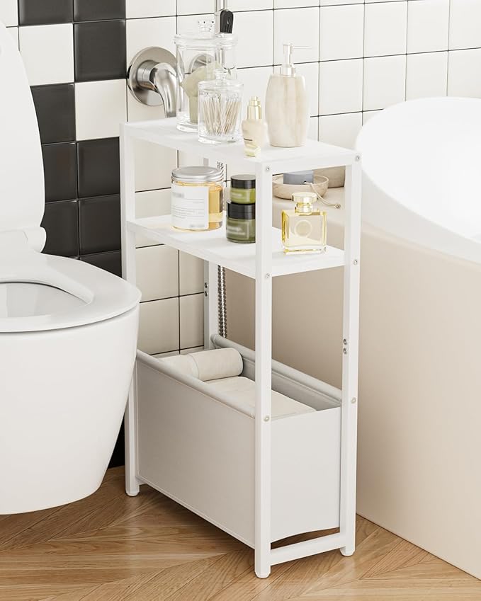 Narrow Side Table, 3-Tier Side Table - Image 6