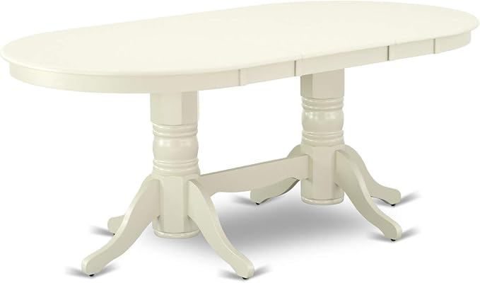 East West Furniture VAAB5-LWH-64 5 Piece Dining Set Includes an Oval Dining by EastWestFurniture