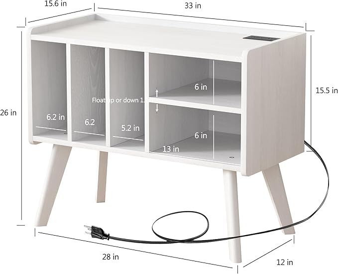 Forevich Record Player Stand Table - Image 3