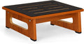Wooden Step Stool with Non-Slip Rubber Feet Step, Heavy Duty Platform Stepping by Natree