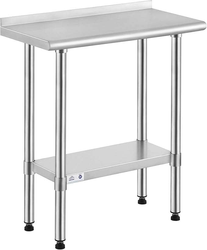 ROCKPOINT Stainless Steel Table by ROCKPOINT