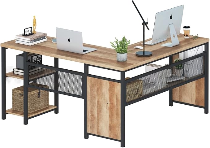 FATORRI L Shaped Computer Desk by FATORRI