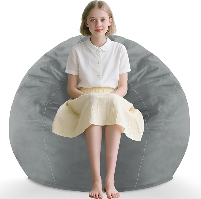 2FT Bean Bag Chair, Comfy Bean Bag Chairs by SIMFLAG