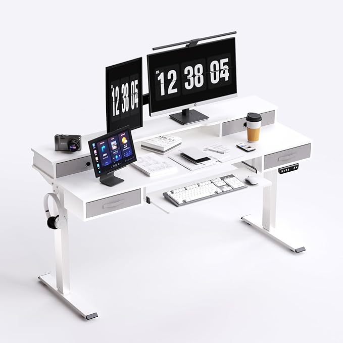 Electric Standing Desk, Ergonomic Adjustable Standing Desk by REGISDESK