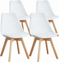 OLIXIS Set of 4 Dining Kitchen Mid-Century Modern Chairs by OLIXIS