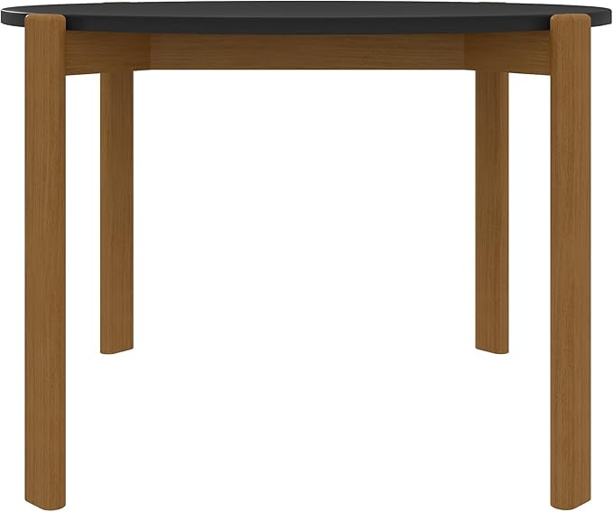 Manhattan Comfort Gales 46-Inch Mid Century Modern Round Dining Table - Image 8