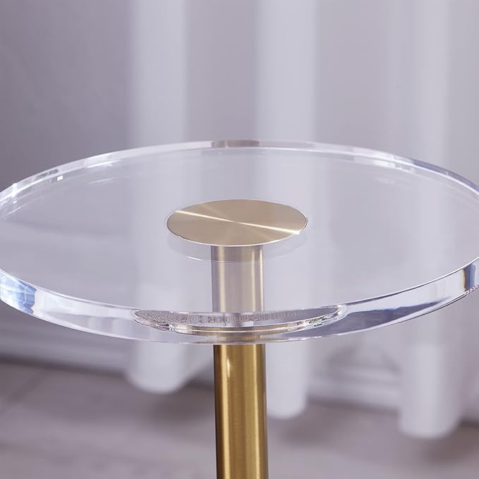 LIKENOW Furniture Acrylic Side Table, Office | Modern Nightstand - Image 5