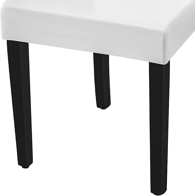 Yaheetech Dining Chairs Set of 2 Faux Leather Modern Dining Room Chairs - Image 9