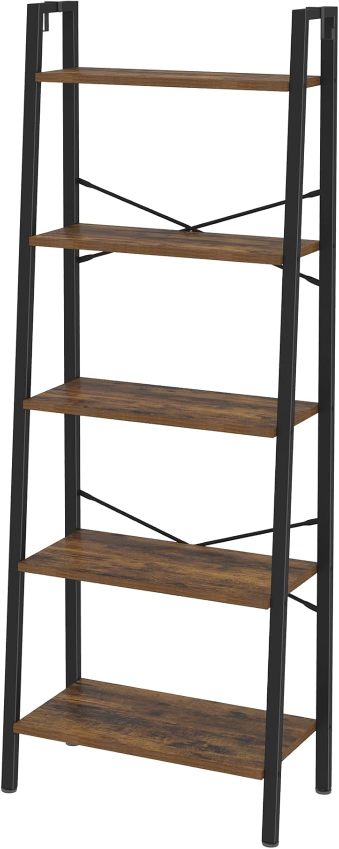 Ladder Shelf, Bookshelf Bookcase, Freestanding Corner Storage Shelve - Image 9