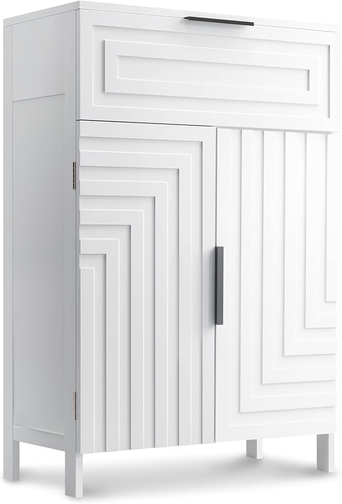 Storage Cabinet Bathroom Floor Cabinets - Image 5