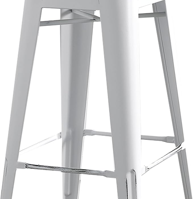 AC Pacific 30” Metal Barstool Set of 2 – Country Rustic Style - Image 7