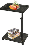 Simcat C Table End Table Adjustable Height, C Shaped Side Table by Simcat