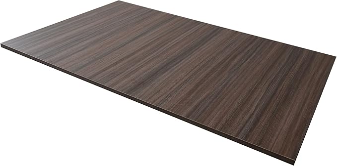 Kaboon Universal Tabletop 47.25"x30", Solid One-Piece Melamine Table Top by Kaboon