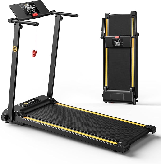 UREVO Treadmill with Desk Workstation, Walking Pad Treadmills - Image 9