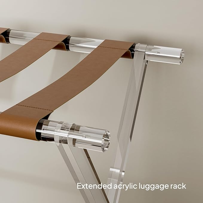 Sumerflos Acrylic Luggage Rack for Guest Room - Image 3
