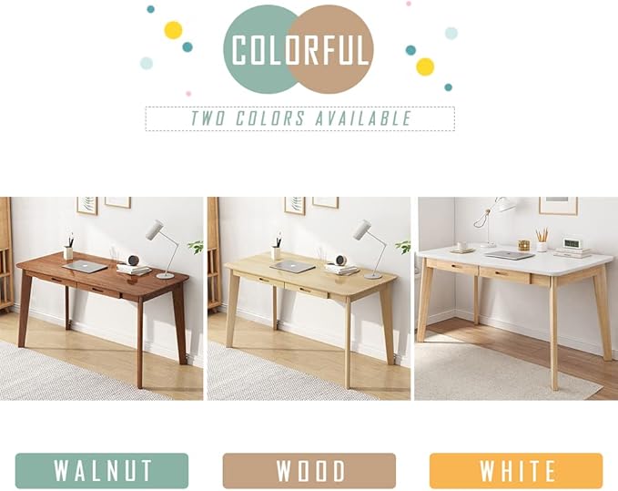 IOTXY Solid Wood Writing Desk - Image 7