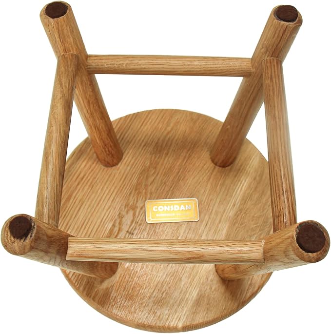 CONSDAN 9-Inch Round Step Stool - Image 5