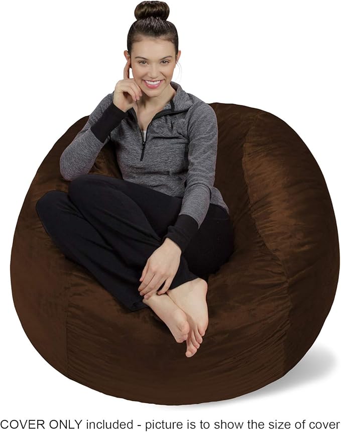 Sofa Sack Bean Bag Chair Cover Only, - Image 2