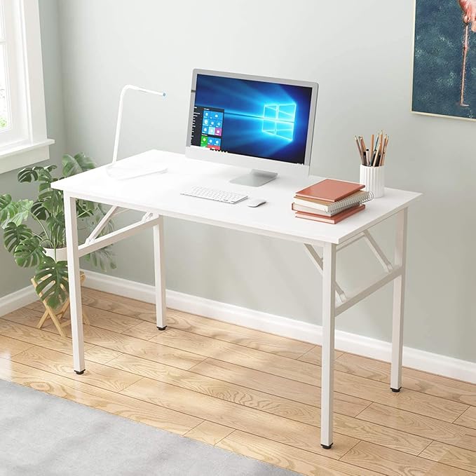 Folding Desk, 31.5 inch No Assembly Folding Desks - Image 4