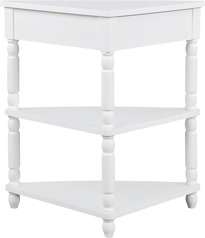 GDFStudio Trmxmbi 3 Tier Corner Console Table - Image 5