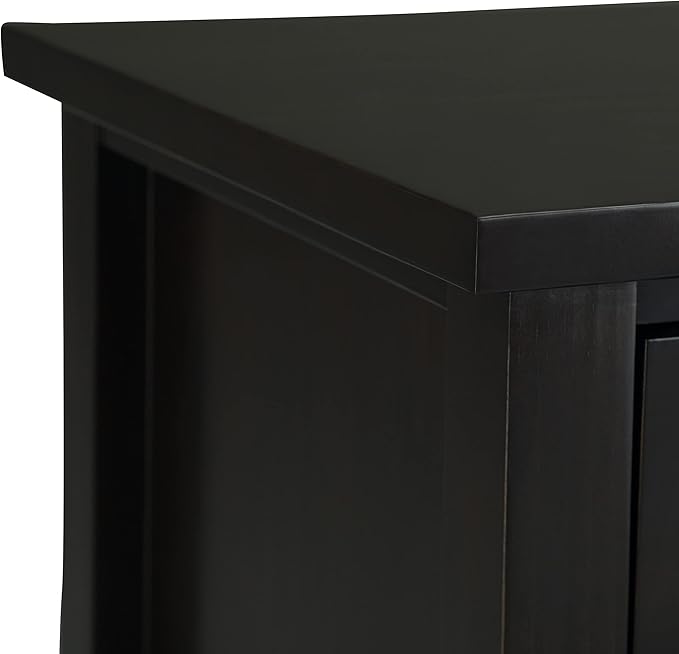 SIMPLIHOME Warm Shaker SOLID WOOD 24 Inch Wide Transitional Bedside Nightstand - Image 7