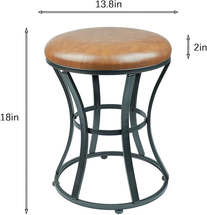 Vanity Stool Chair, Modern Dressing Stool - Image 2
