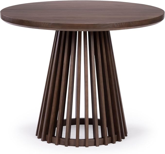 Plank+Beam Lido Round Dining Table, Minimalist Kitchen Table - Image 3