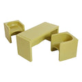 ECR4Kids Tri-Me Table and Cube Chair Set, Fern Green by ECR4Kids