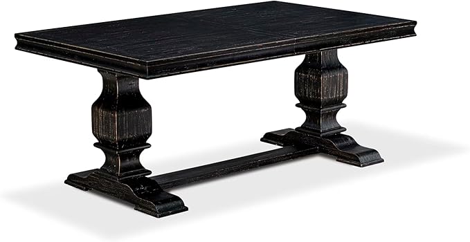 LKSI7-SBB-21-7-Piece Modern Dining Set Consists of a Mid Century Table and 6 - Image 5