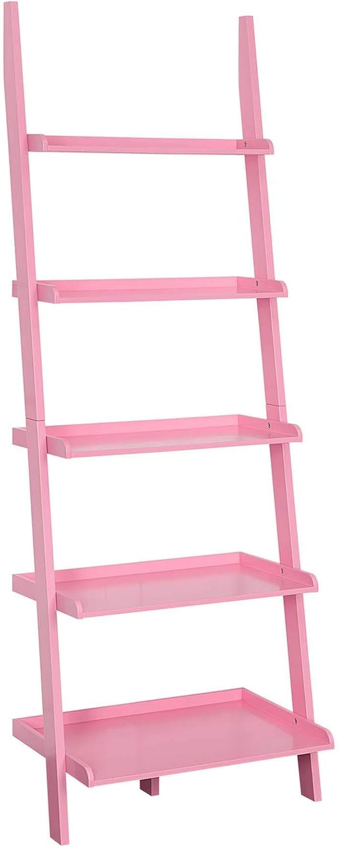 Convenience Concepts American Heritage Bookshelf Ladder, Light Pink by ConvenienceConcepts