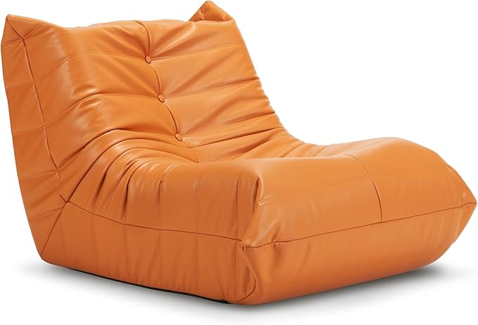Hobestluk Giant Bean Bag Chair Lazy Floor Sofa, Memory Foam Fireside Sofa - Image 9