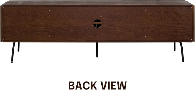NTC Veil TV Stand with 4 Doors for TVs up to 75’’, Media Console with Vertical - Image 5