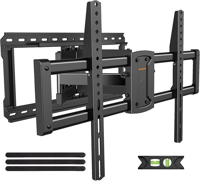Full Motion 75 85 86 90'' TV Wall Mount Bracket, Loads 150 lbs Heavy Duty TV by IWORKBOARD