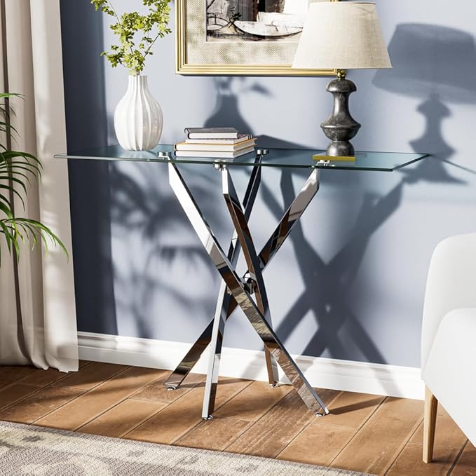 Tempered Glass Console Table - Image 2