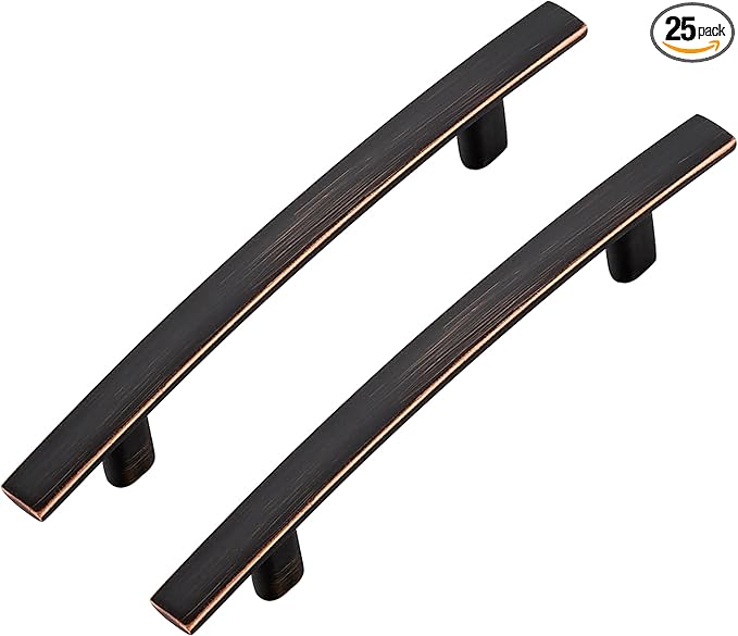 25 Pack Cabinet Handles 3" Hole Center by Ravinte+Decor